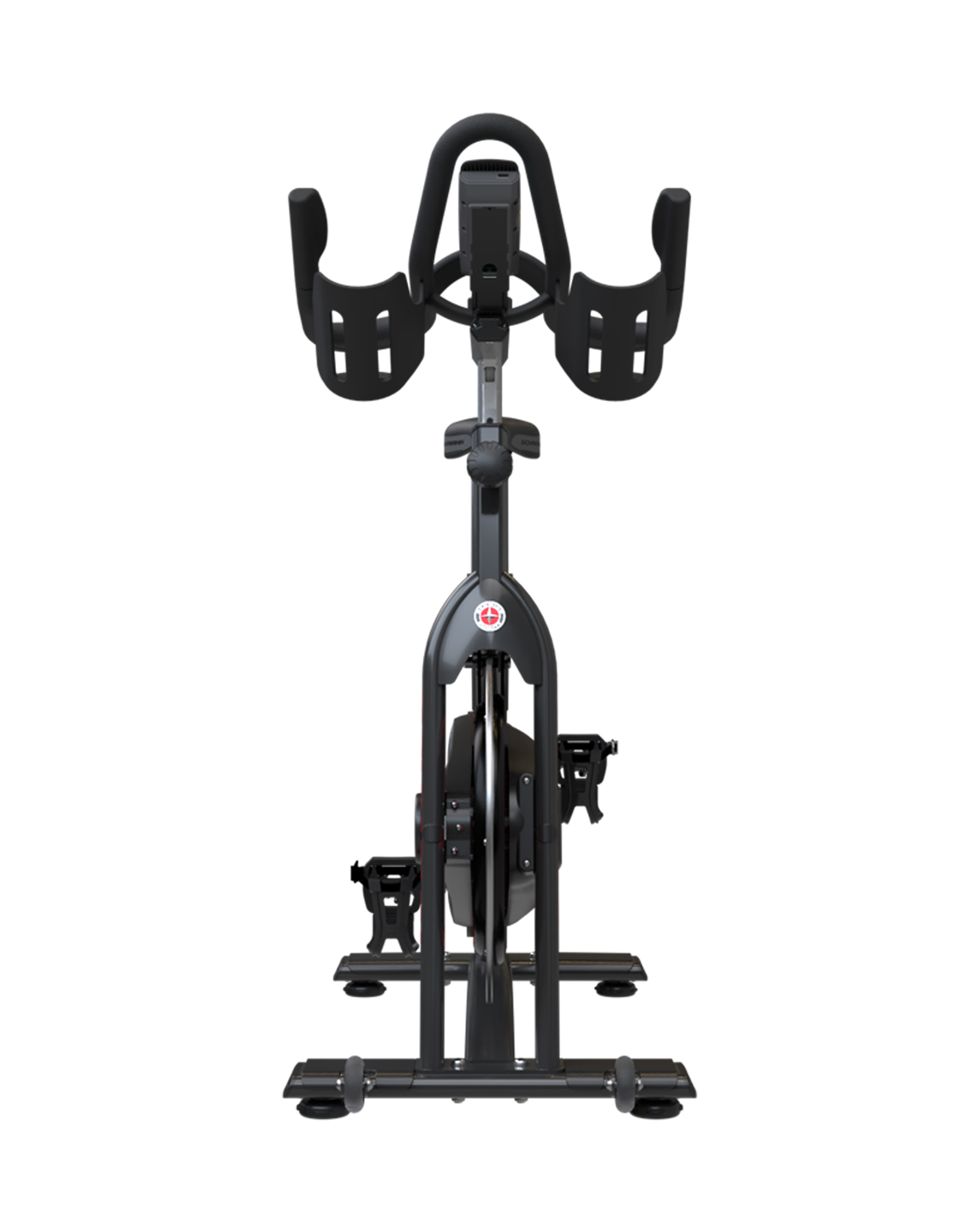 Schwinn 9-7300 AC Power Bike w/Generator 4iiii PowerMeter & Echelon2 Console Front View